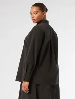 Marina Rinaldi Camicie & Bluse | Camicie & Bluse*Casacca in taffettà NERO