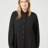 Marina Rinaldi Camicie & Bluse | Camicie & Bluse*Casacca in tela di pura lana NERO