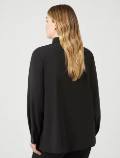 Marina Rinaldi Camicie & Bluse | Camicie & Bluse*Casacca in tela di pura lana NERO