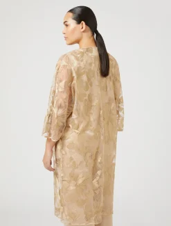 Marina Rinaldi Bluse | Collezione Elegante*Casacca in tulle ricamato OROCHIARO