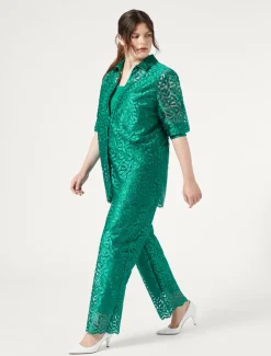 Marina Rinaldi Bluse | Camicie & Bluse*Casacca in tulle ricamato GIADA