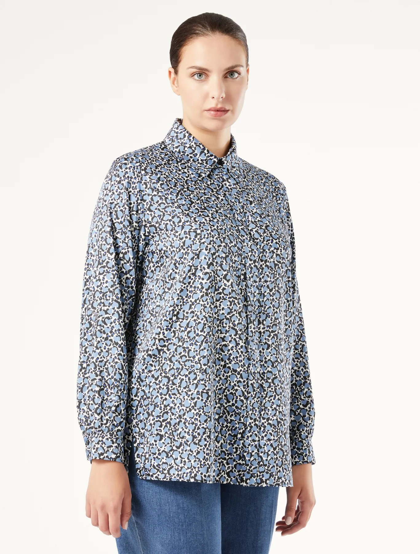 Marina Rinaldi Camicie & Bluse | Camicie & Bluse*Casacca in twill AZZURRO