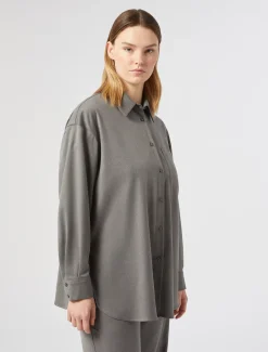 Marina Rinaldi Camicie & Bluse | Camicie & Bluse*Casacca in twill GRIGIOMEDIO