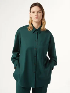 Marina Rinaldi Camicie & Bluse | Camicie & Bluse*Casacca in twill VERDEBOSCO