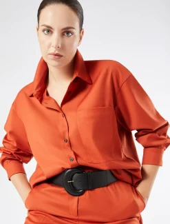 Marina Rinaldi Camicie & Bluse | Camicie & Bluse*Casacca in twill RUGGINE
