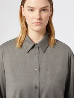 Marina Rinaldi Camicie & Bluse | Camicie & Bluse*Casacca in twill GRIGIOMEDIO