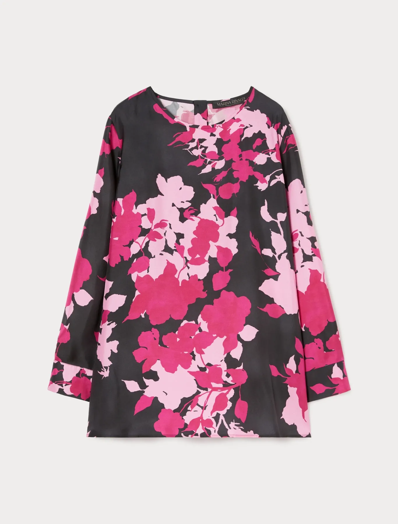 Marina Rinaldi Camicie & Bluse | Camicie & Bluse*Casacca in twill di seta NERO