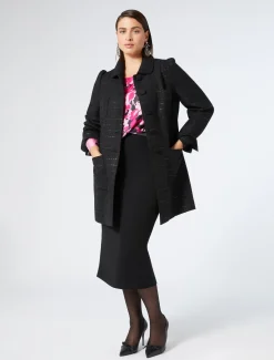 Marina Rinaldi Camicie & Bluse | Camicie & Bluse*Casacca in twill di seta NERO