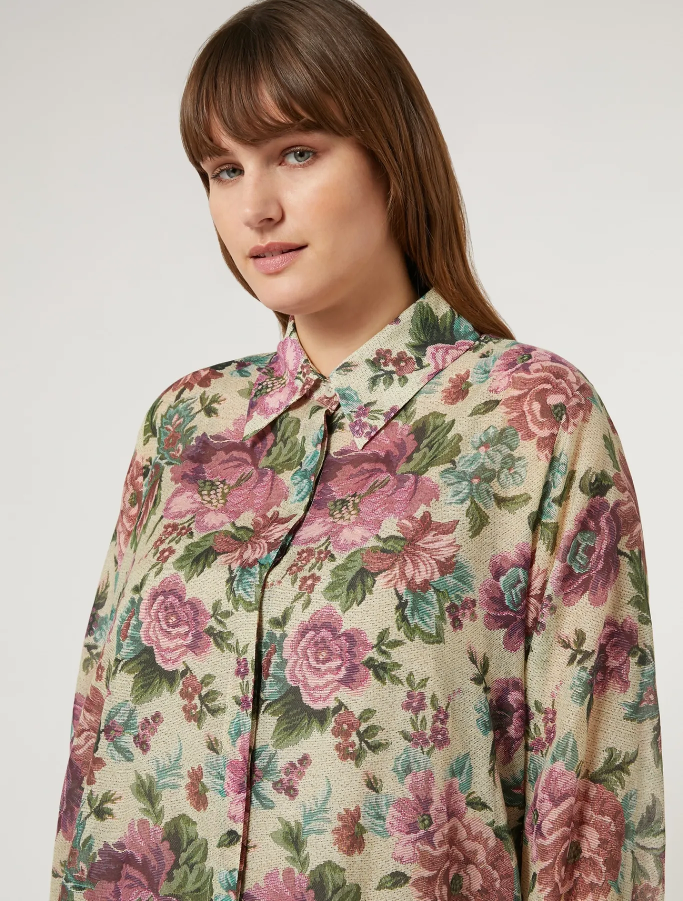 Marina Rinaldi Camicie & Bluse | Camicie & Bluse*Casacca in voile di cotone e seta GIALLOTENUE