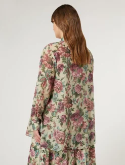 Marina Rinaldi Camicie & Bluse | Camicie & Bluse*Casacca in voile di cotone e seta GIALLOTENUE