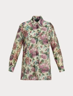 Marina Rinaldi Camicie & Bluse | Camicie & Bluse*Casacca in voile di cotone e seta GIALLOTENUE