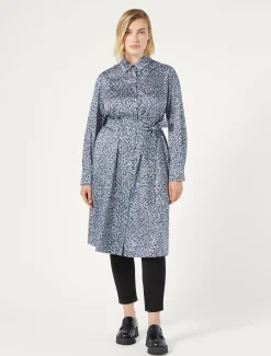 Marina Rinaldi Abiti | Abiti*Chemisier in twill AZZURRO