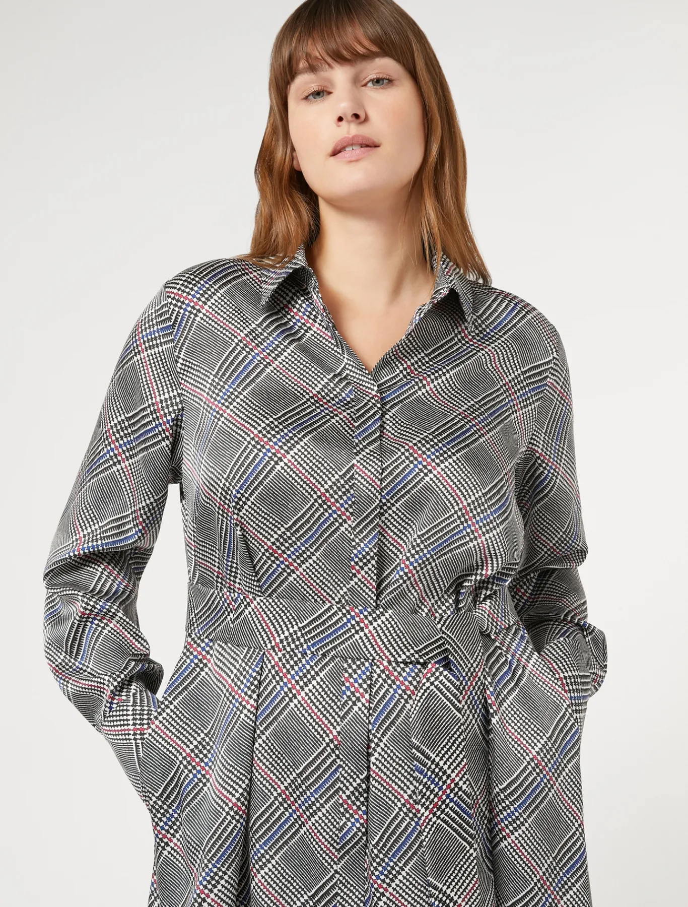 Marina Rinaldi Abiti | Abiti*Chemisier in twill NERO