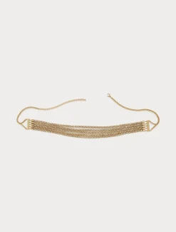 Marina Rinaldi Accessori | Collezione Elegante*Cintura gioiello con strass BEIGEORO