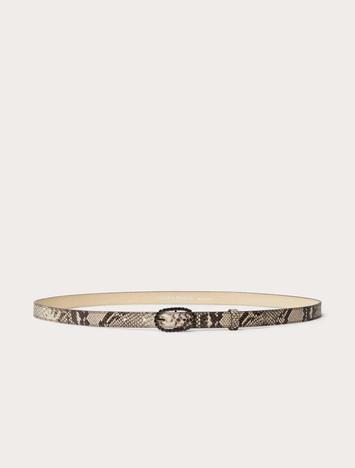 Marina Rinaldi Accessori | Accessori*Cintura in pelle animalier ROCCIA
