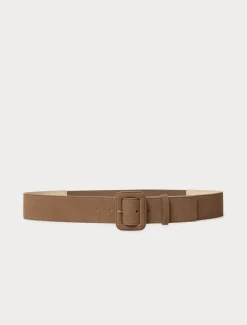 Marina Rinaldi Accessori | Accessori*Cintura in pelle scamosciata TORTORA