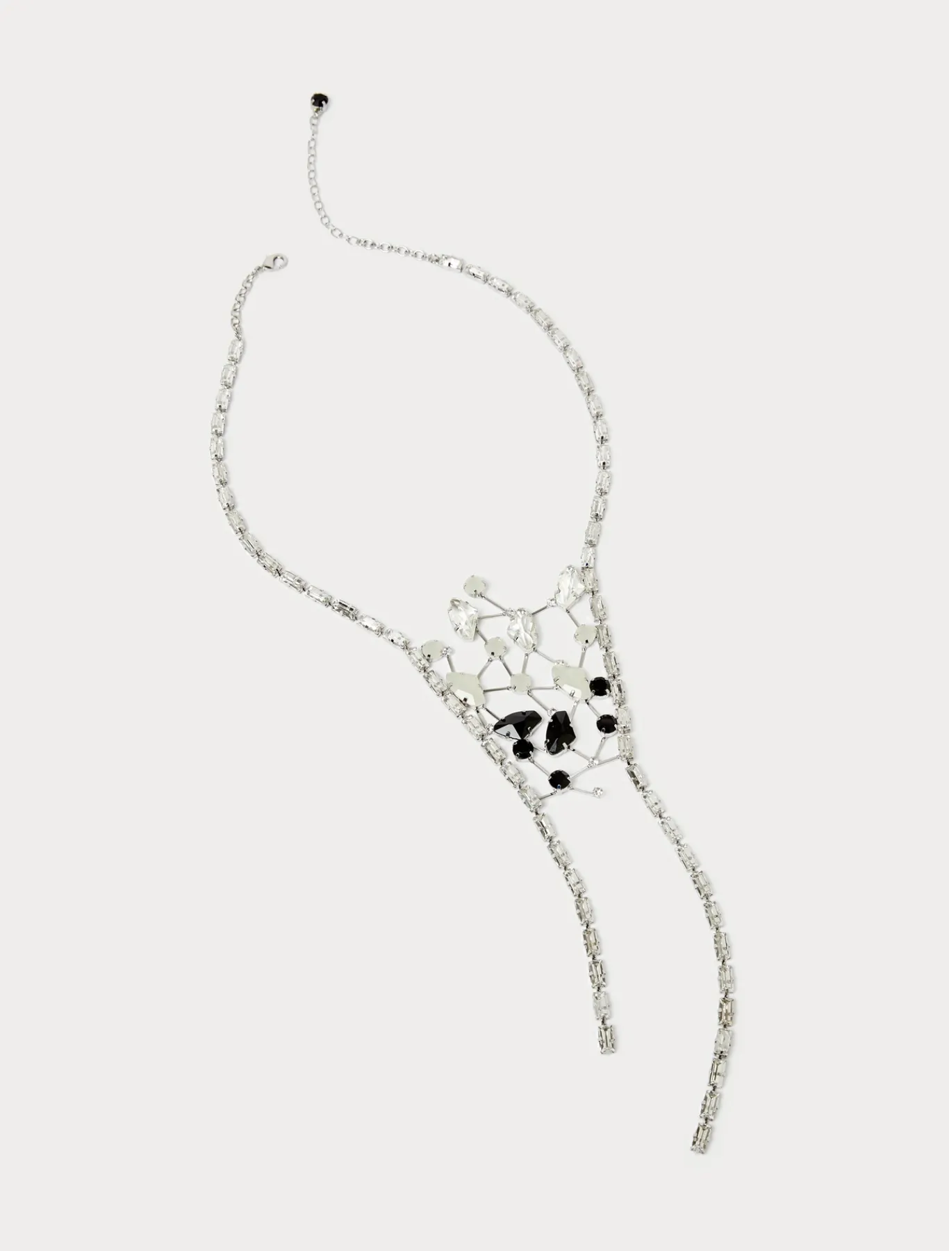 Marina Rinaldi Selezione Elegante | Collezione Elegante*Collana con baguette e strass CRISTALLO