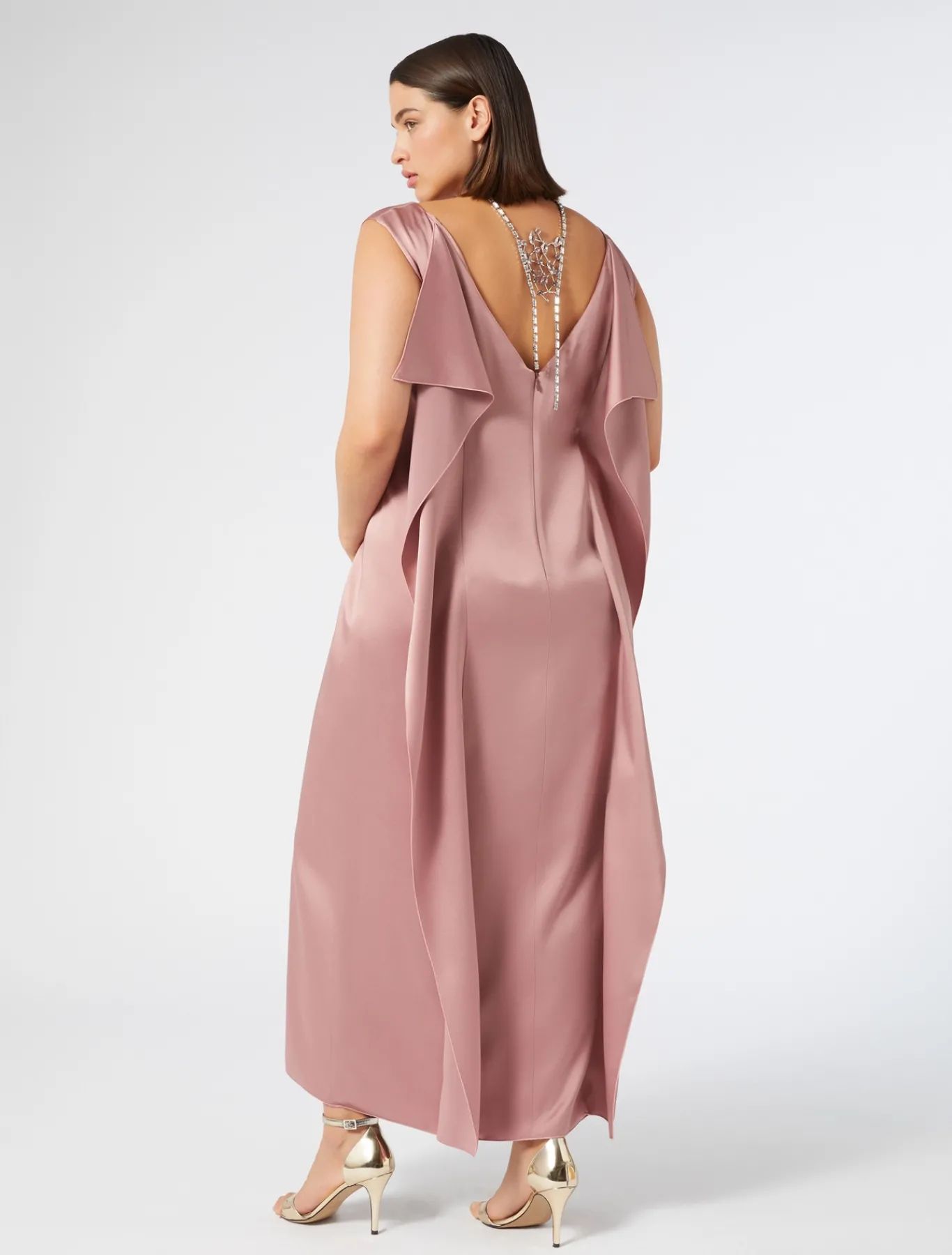 Marina Rinaldi Accessori | Accessori*Collana con baguette e strass ROSA