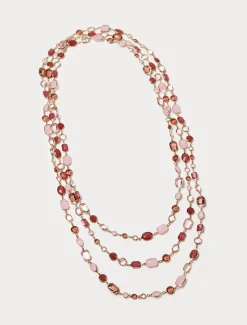 Marina Rinaldi Accessori | Accessori*Collana con cristalli ROSA