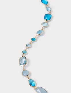 Marina Rinaldi Accessori | Collezione Elegante*Collana con cristalli AZZURRO