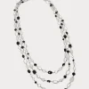 Marina Rinaldi Accessori | Accessori*Collana lunga con cristalli CRISTALLO