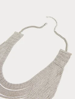 Marina Rinaldi Accessori | Accessori*Collana multifilo con strass ARGENTO