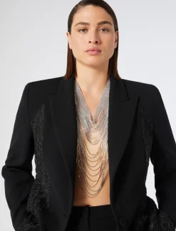 Marina Rinaldi Accessori | Accessori*Collana multifilo con strass ARGENTO