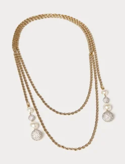 Marina Rinaldi Accessori | Accessori*Collana torchon con perle OROCHIARO