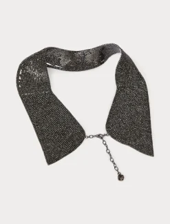 Marina Rinaldi Accessori | Accessori*Colletto in pavé di strass CRISTALLONERO