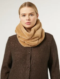Marina Rinaldi Accessori | Accessori*Collo in tessuto effetto pelliccia CAMMELLO