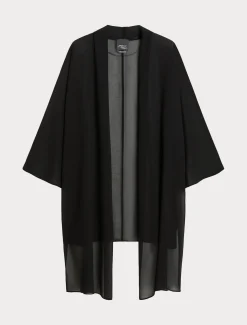 Marina Rinaldi Giacche | Accessori*Coprispalle in georgette NERO