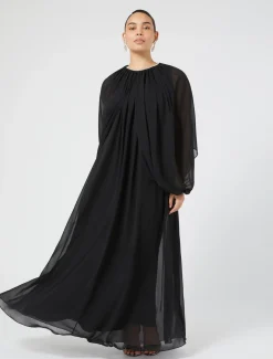 Marina Rinaldi Giacche | Accessori*Coprispalle in georgette NERO