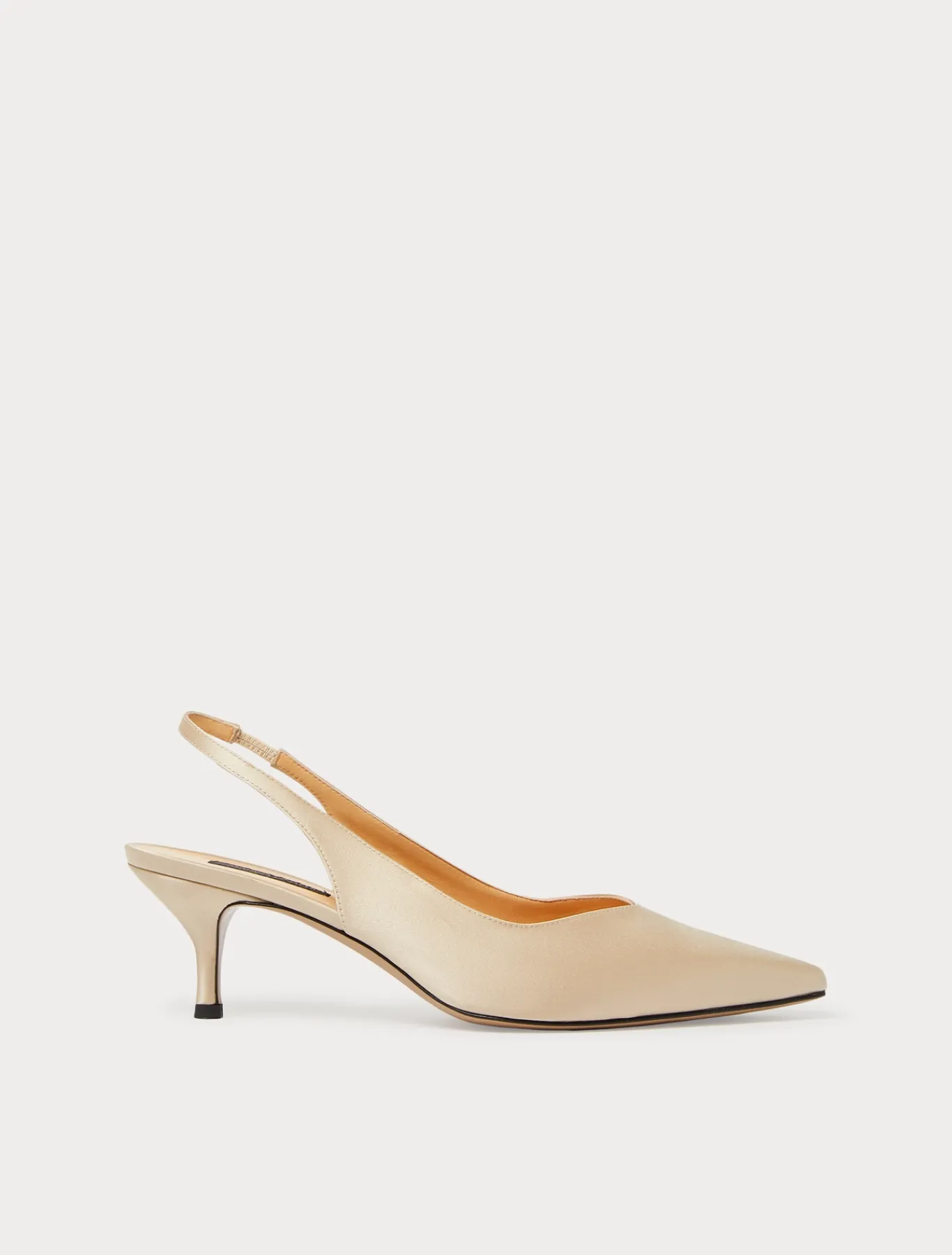 Marina Rinaldi Accessori | Collezione Elegante*Décolleté sling back in raso BEIGE