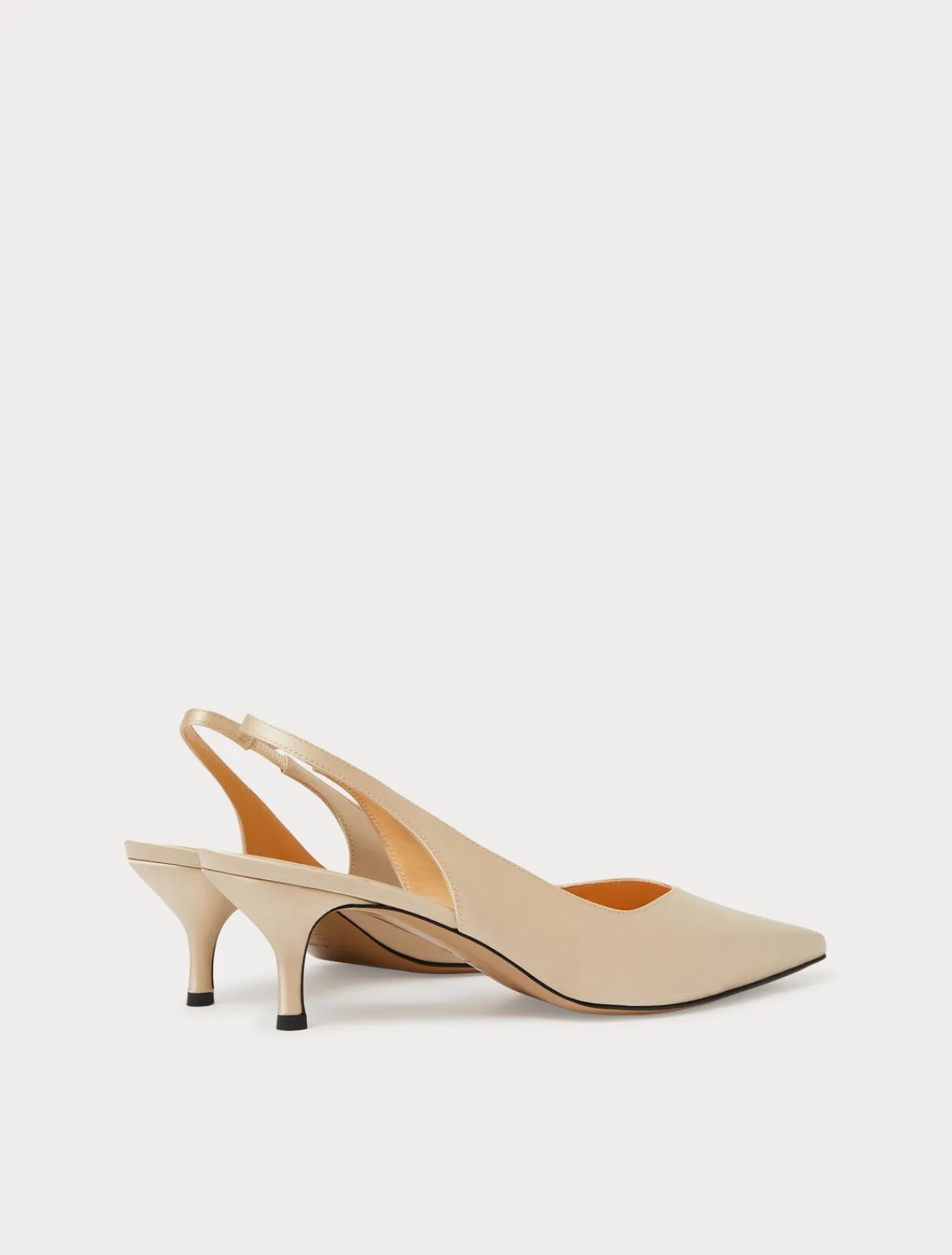 Marina Rinaldi Accessori | Collezione Elegante*Décolleté sling back in raso BEIGE