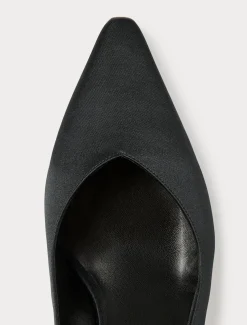 Marina Rinaldi Accessori | Accessori*Décolleté sling back in raso NERO