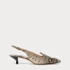Marina Rinaldi Accessori | Accessori*Décolleté slingback in pelle NATURALE