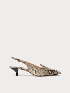 Marina Rinaldi Accessori | Accessori*Décolleté slingback in pelle NATURALE