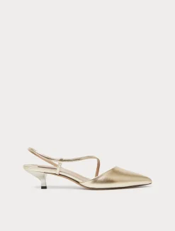 Marina Rinaldi Selezione Elegante | Collezione Elegante*Décolleté slingback in pelle PLATINO