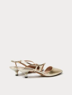 Marina Rinaldi Selezione Elegante | Collezione Elegante*Décolleté slingback in pelle PLATINO