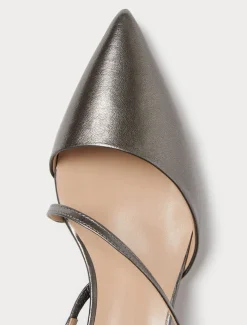Marina Rinaldi Selezione Elegante | Collezione Elegante*Décolleté slingback in pelle ANTRACITE