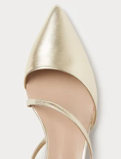 Marina Rinaldi Selezione Elegante | Collezione Elegante*Décolleté slingback in pelle PLATINO