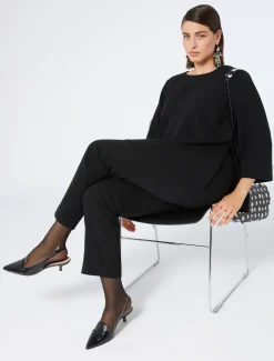 Marina Rinaldi Accessori | Accessori*Décolleté slingback in pelle NERO