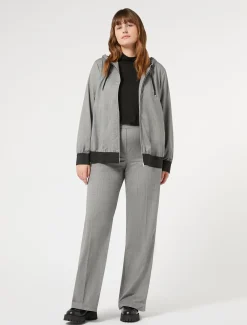 Marina Rinaldi Top & T-Shirt | Top & T-Shirt*Dolcevita in jersey di viscosa stretch NERO