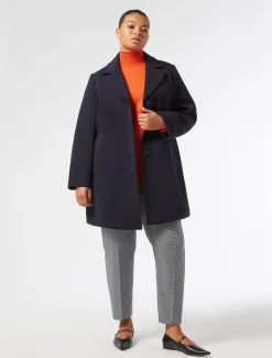 Marina Rinaldi Maglieria | Maglieria*Dolcevita in viscosa stretch RUGGINE