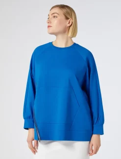 Marina Rinaldi Top & T-Shirt | Top & T-Shirt*Felpa in jersey TURCHESE