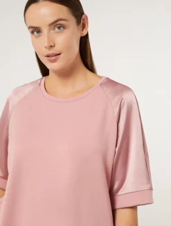 Marina Rinaldi Top & T-Shirt | Top & T-Shirt*Felpa in jersey ROSAANTICO
