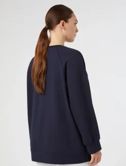 Marina Rinaldi Top & T-Shirt | Top & T-Shirt*Felpa in jersey BLUNOTTE