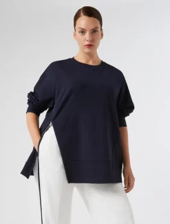 Marina Rinaldi Top & T-Shirt | Top & T-Shirt*Felpa in jersey BLUNOTTE