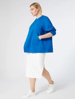 Marina Rinaldi Top & T-Shirt | Top & T-Shirt*Felpa in jersey TURCHESE