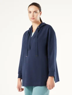 Marina Rinaldi Top & T-Shirt | Top & T-Shirt*Felpa in jersey di cotone BLU